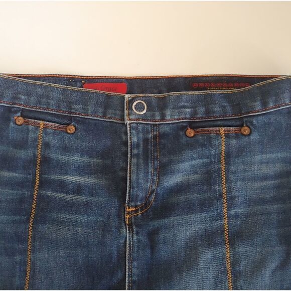 Ag Adriano Goldschmied The Grace Women's Denim Skirt Size 28 Regular - Picture 7 of 9